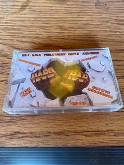 Vintage 1989 Hard Rap By Various Artist Audio Cassette Tape Ice Cube N.W.A.