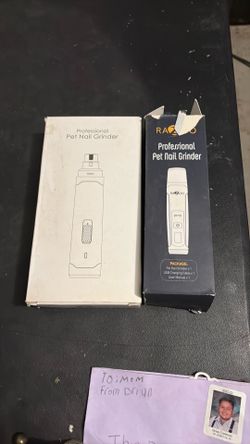Pet nail grinder