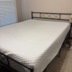 Queen Bed Frame And Mattress 