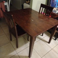 Free Dining Room Table And Two Chairs