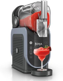 Ninja SLUSHi with RapidChill Technology, 88 oz. Frozen Drink & Slushie Machine, 5 Preset Programs, Margaritas, Frappés, and More, Premium Accents, Bla