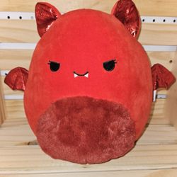 NWT Squishmallow 10 Inch Valentine The Bat
