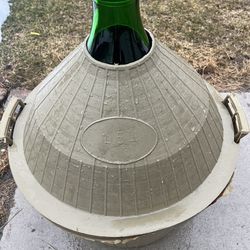 54 Litter  wine making glass demijohn from Italy