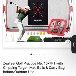 Golf Net with Chipping Net- Zealfeel 