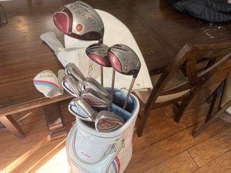 Ladies XXIO Golf Clubs Set With XXIO Golf Bag Premium XXIO Irons XXIO MP1200
