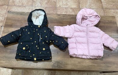 Baby Girl Winter Jackets Bundle of 2