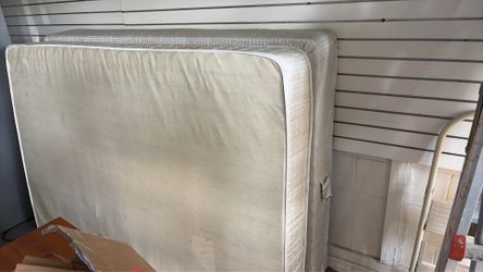 Full box spring and  Serta Pedic mattress