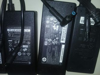 5 LAPTOP CHARGERS