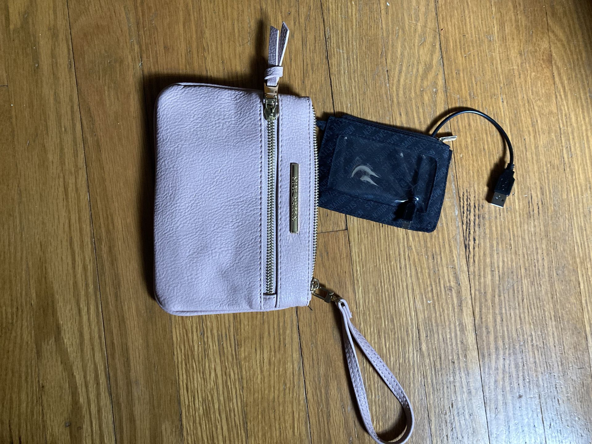 Steve Madden Light Pink Wristlet