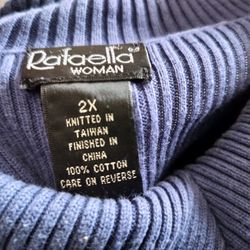 Rafaella Women Sweater 2x