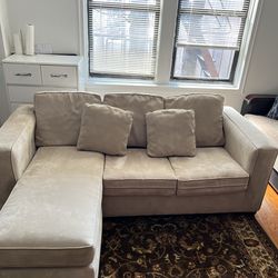 Sofa Bauhaus 3 pc sectional both right arm-facing and left arm-facing color beige