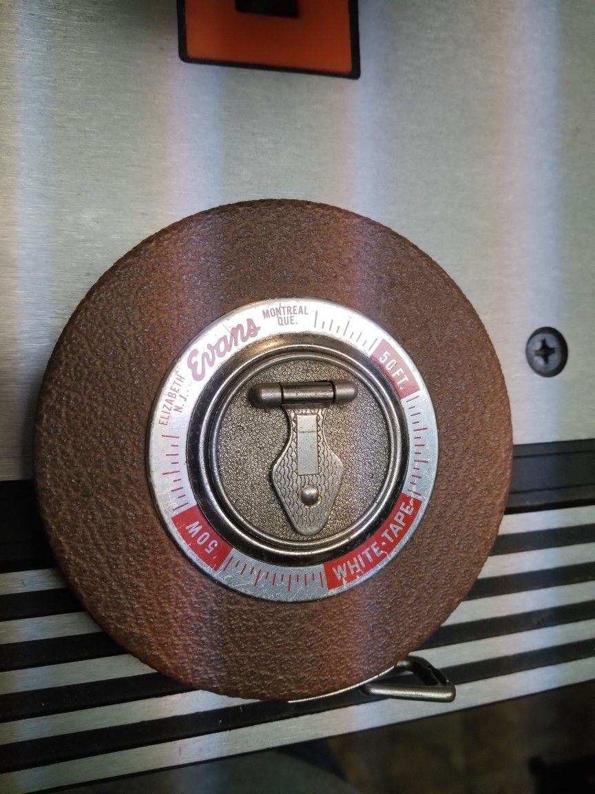 EVANS 50 FOOT STEEL TAPE MEASURE