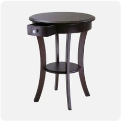 Round End Table NEW 