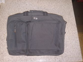 Solo Duane Hybrid Briefcase Backpack Laptop Bag