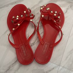 Red Sandals