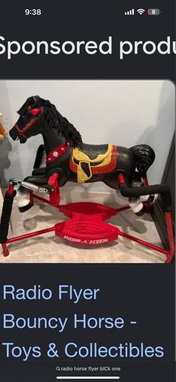 Radio horse flyer