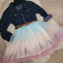 New UNICORN DRESS,  6T,  $23