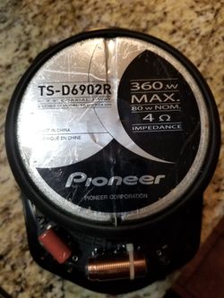 Pioneer 6.9.   6902 Beast Only  One Though