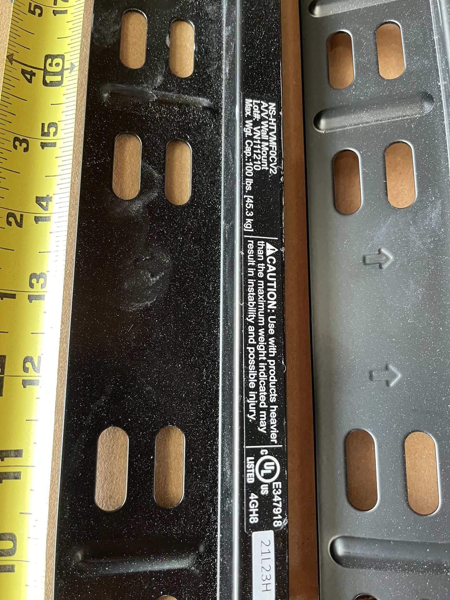 Steel Brackets For Hanging T V $2