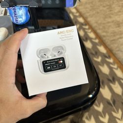 ANC TWS Wireless Earbuds With LED Screen