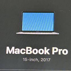 Barely Used MacBook Pro 15 Inch 