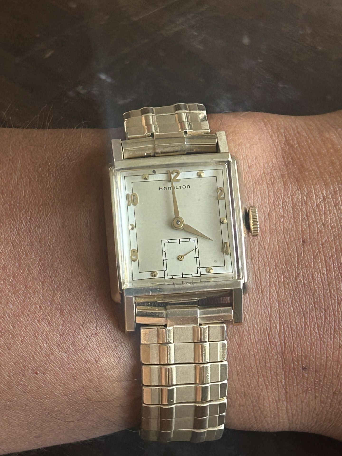 Vintage HAMILTON Watch 1951 Gary Cal. Grade 747 U.S.A. Made - Original BOX