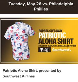Padres v Phillies American Aloha Shirt Day