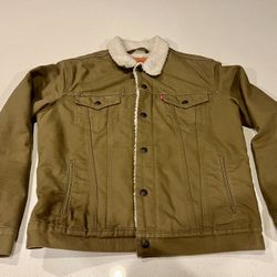 Levi’s Canvas Sherpa Lined Jacket