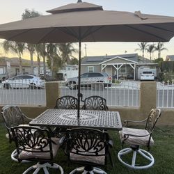Brand New Patio Outdoor Dining Table Set