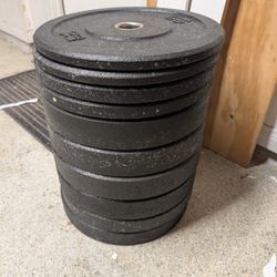 Commercial Grade Squatch Rack With Weights And Accessories