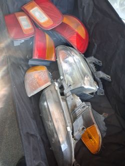 Honda civic headlights