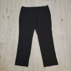 White House Black Market Classic Black Trousers