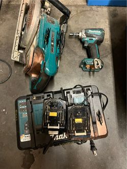 Makita Skil saw impact battery charger