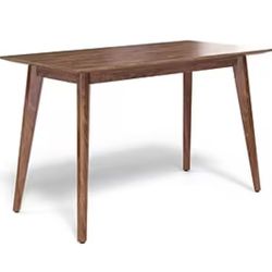 Union & Scale™ MidMod 48" Computer and Writing Desk, Espresso (UN56966)

