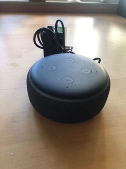 Amazon Echo Dot (3rd Generation) Smart Speaker Model C78MP8. Must come to Huntington Beach $30 cash firm