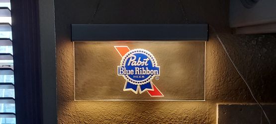 Pabst Blue Ribbon (PBR) Sign
