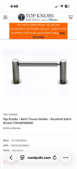 **NEW** TOILET PAPER HOLDER