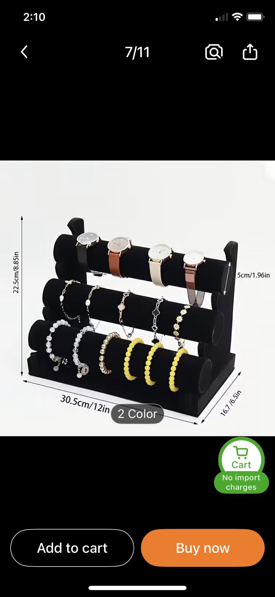 3 Tier Bracelet Display
