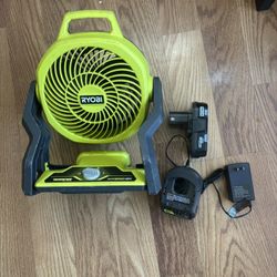 Whisper Fan 18v Cordless And Corded Tool Only 