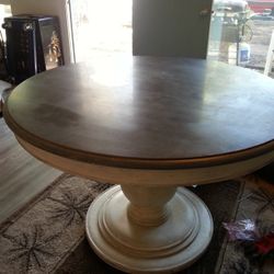Arhaus 48" Round Luca Dining Table