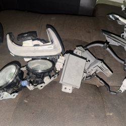 Mitsubishi Lancer Fog Lights + DRL Set (OEM) – Like New” 