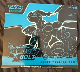 Pokémon TCG Scarlet & Violet Black Bolt Pokemon Center Elite Trainer Box