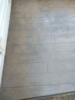 Stamp concrete