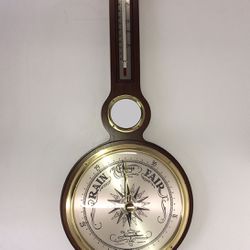Vintage Airguide Compensated Barometer-Banjo Style