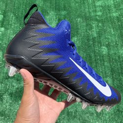 NIKE ALPHA MENACE PRO MID “ROYAL BLUE” FOOTBALL CLEATS (Size 11.5, Men’s)
