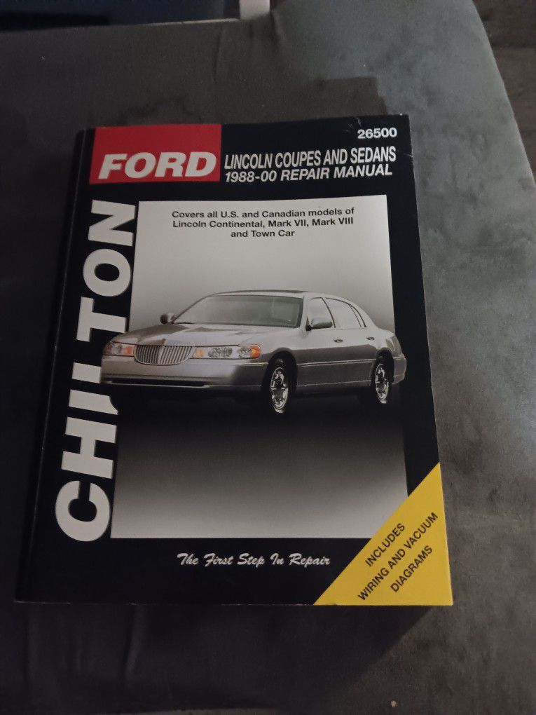 Chilton Repair Manual 