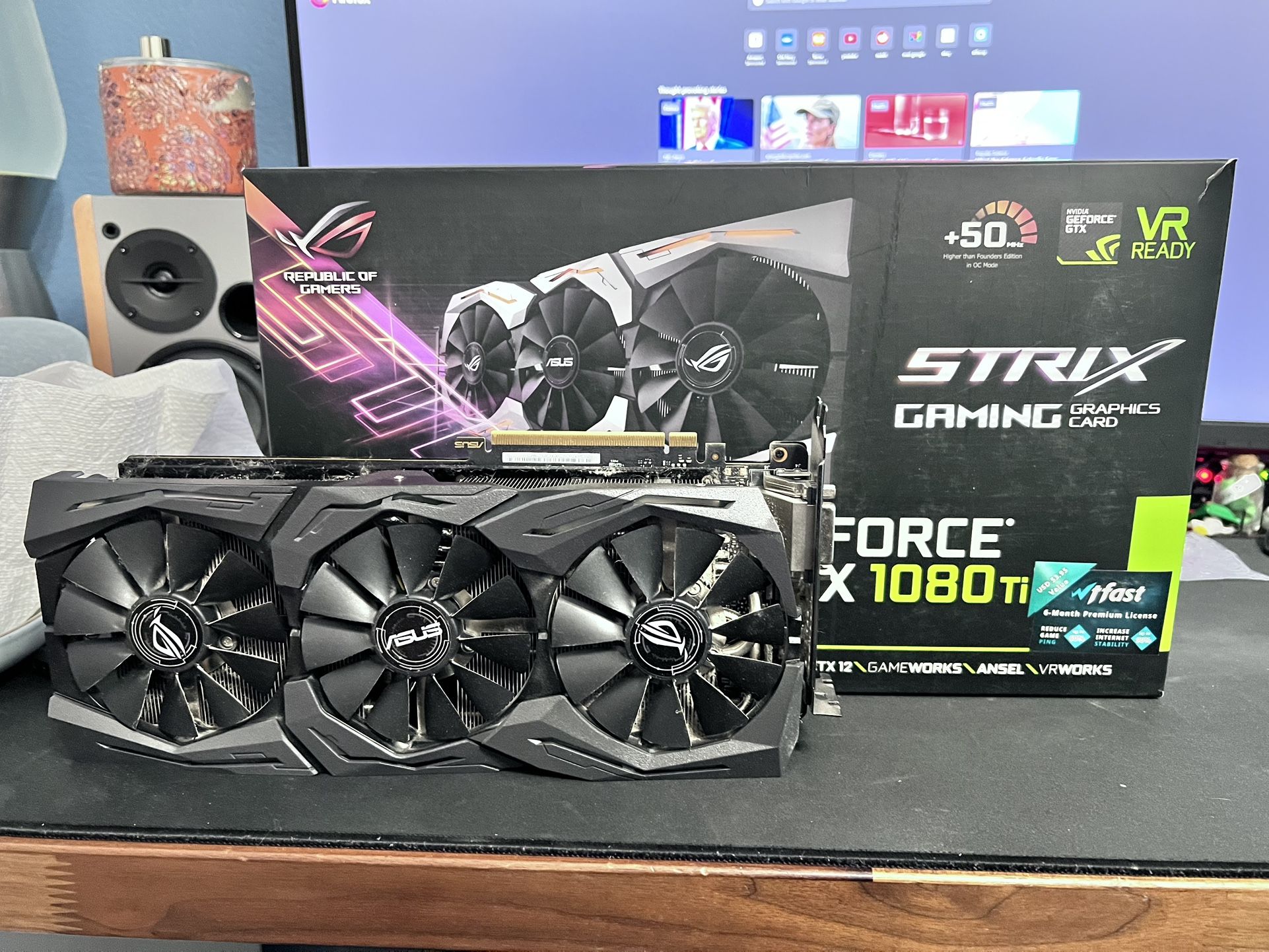 Asus ROG GTX 1080TI Strix 11GB