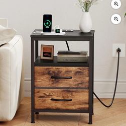 Charging station nightstand