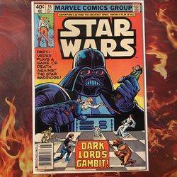 1977 Star Wars #34 (🔑 1st Meeting Darth Vader And Luke Skywalker)