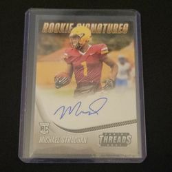 Michael Strachan Signature Rookie Card!!